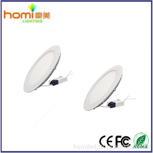 3W 80lm/W, Slim mini round led panel light with 2year warranty CE approval